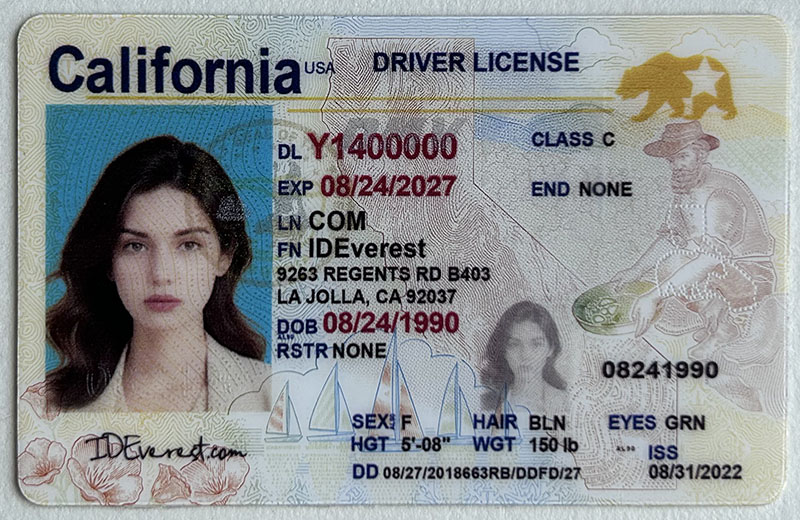 Buy Fake California ID Cards Online